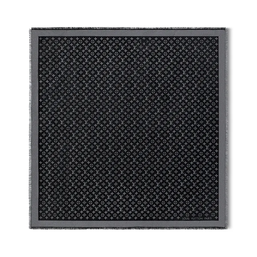 Khăn Choàng Nữ Louis Vuitton LV Monogram Shine Shawl M75123 Màu