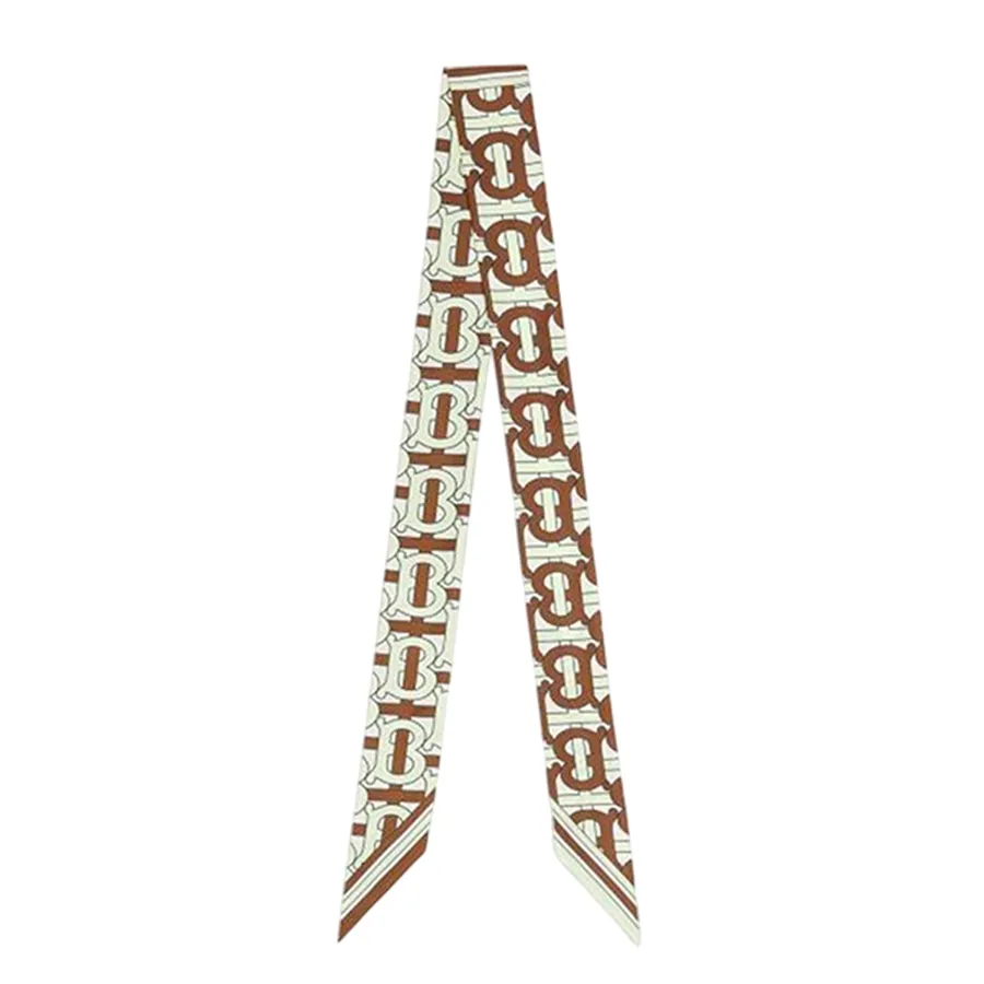 Khăn Nữ Burberry Silk Square 80595431 Màu Nâu Be D-HH