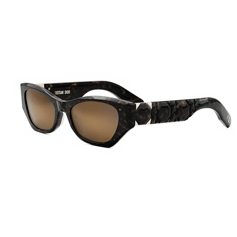 Kính Mát Dior Lady 95 22 B1I 20F5 Màu Nâu Đen N-HM