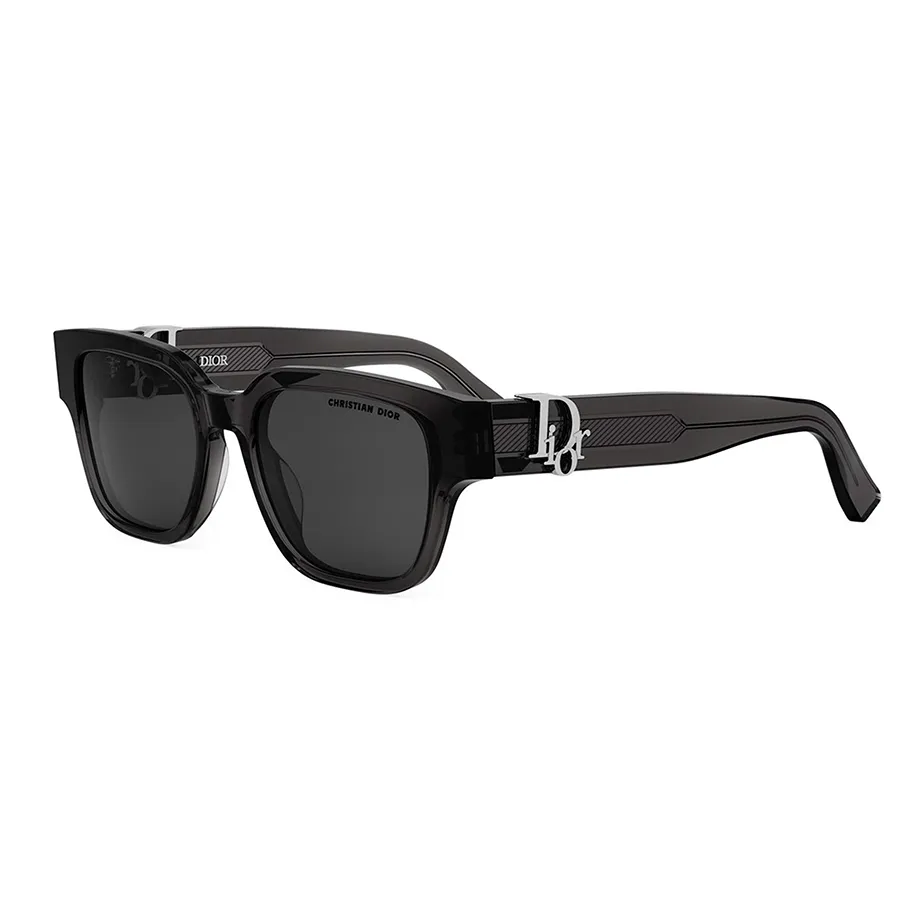 Kính Mát Dior Sunglasses OBLIQUE S1I 45A0 Màu Xám Đen N-DV