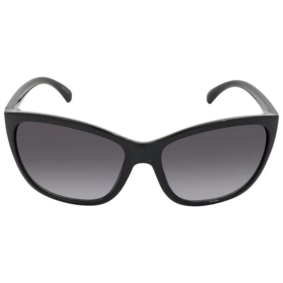 Kính Mát Nữ Calvin Klein Grey Gradient Oversized Ladies Sunglasses CK19565S 001 60 Màu Đen Xám