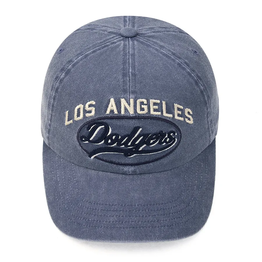 ★MLB Korea★ Varsity Vintage Tonton Culsive Unstructured Ba Varsity Vintage Tone Tone Cursive Unstructured Ball Cap LOS