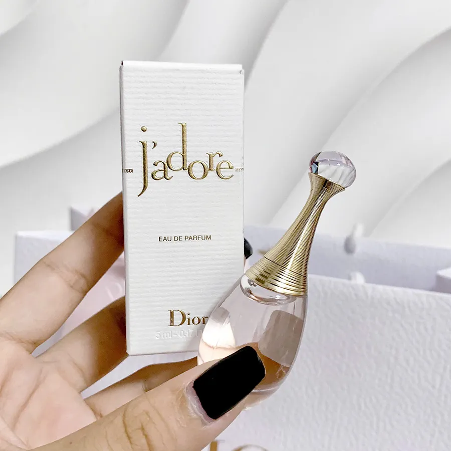 Set Nước Hoa Nữ Dior J'adore EDP, Son Dior 038 Mini Gift Set 5 Món