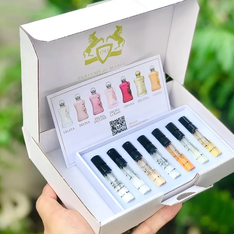 Set Nước Hoa Nữ Parfums De Marly Feminine Discovery Set 7 x 1.5ml