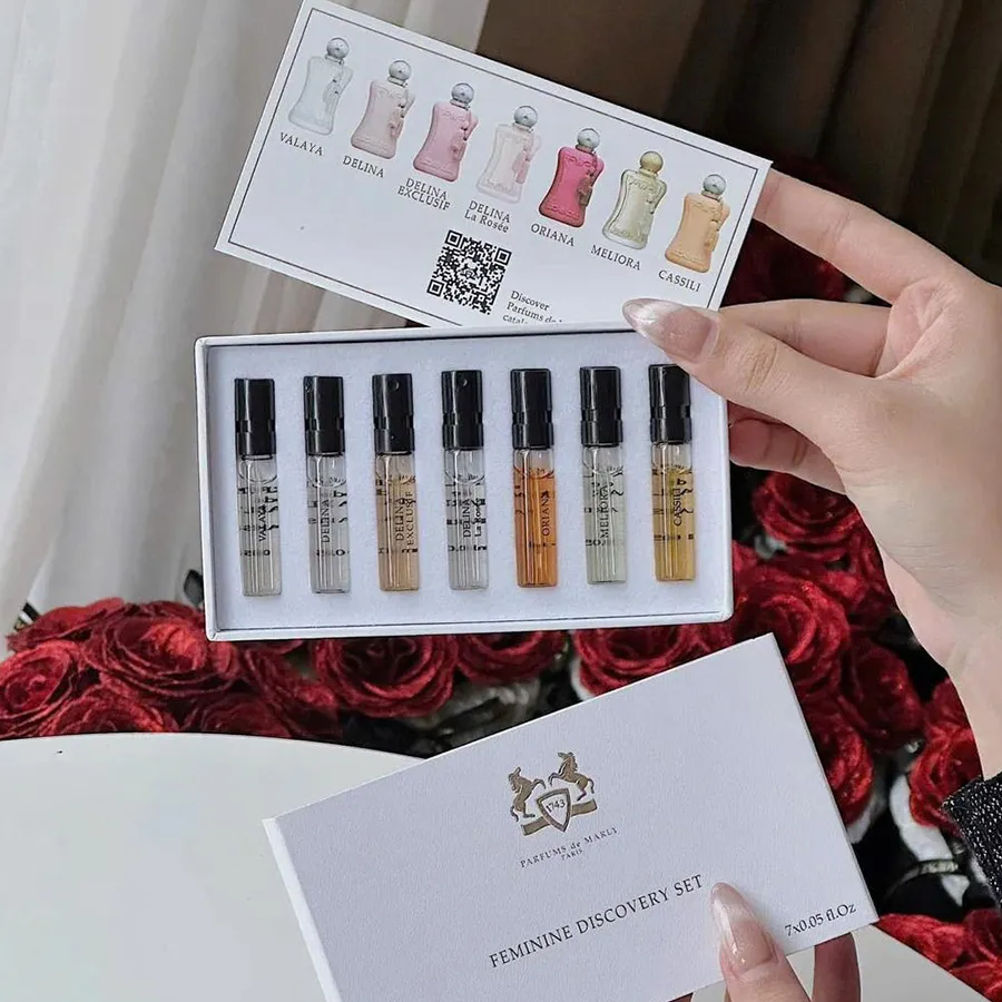 Set Nước Hoa Nữ Parfums De Marly Feminine Discovery Set 7 x 1.5ml