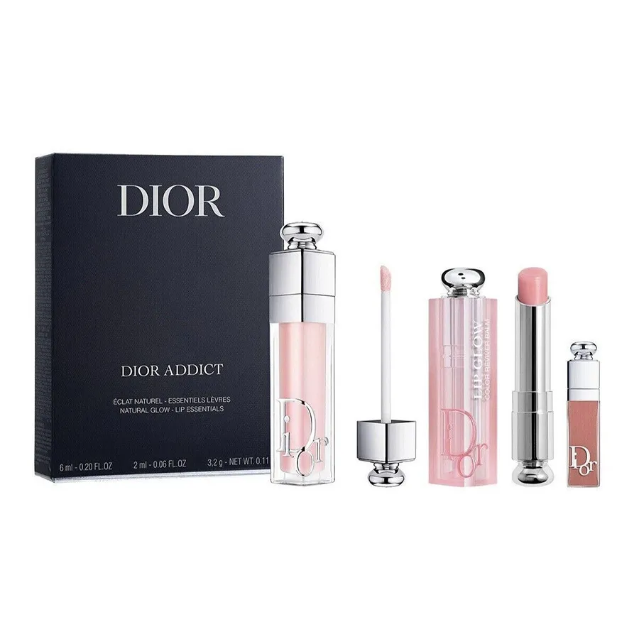 Set Son Dưỡng Dior Addict Natural Glow 3 Món C_TN
