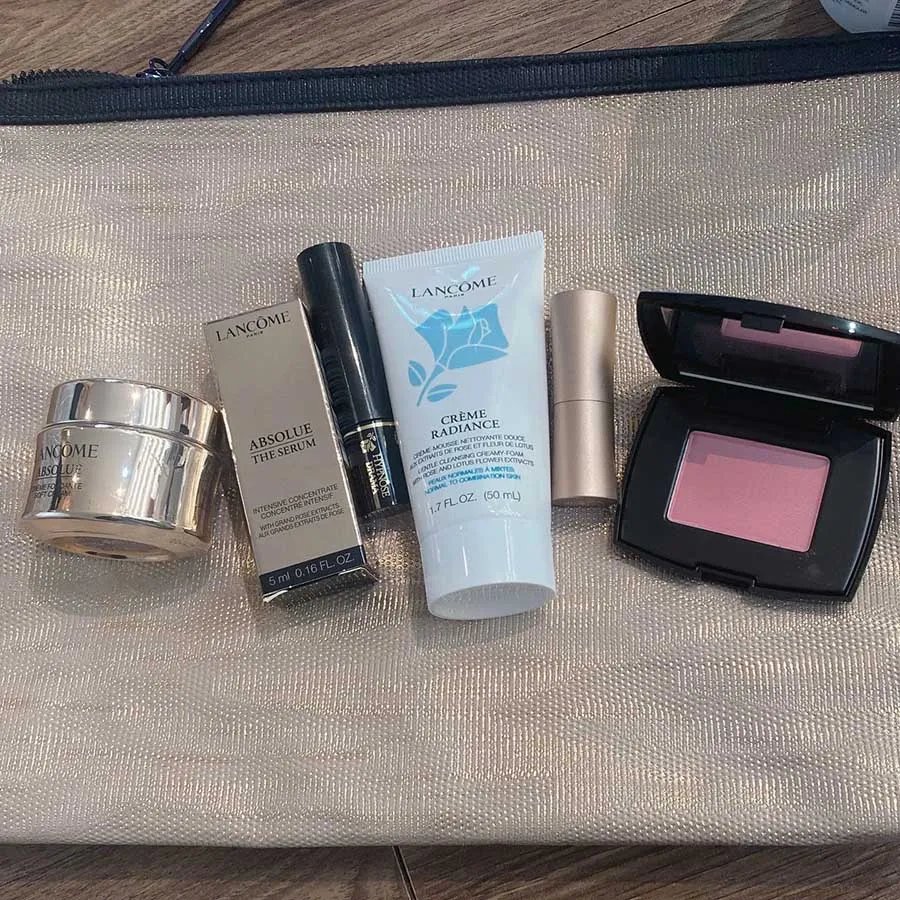 LANCOME ABSOLUE トライアルセット　6点+ポーチ LANCOME トライアルセット 6点セット LANCOME ABSOLUE