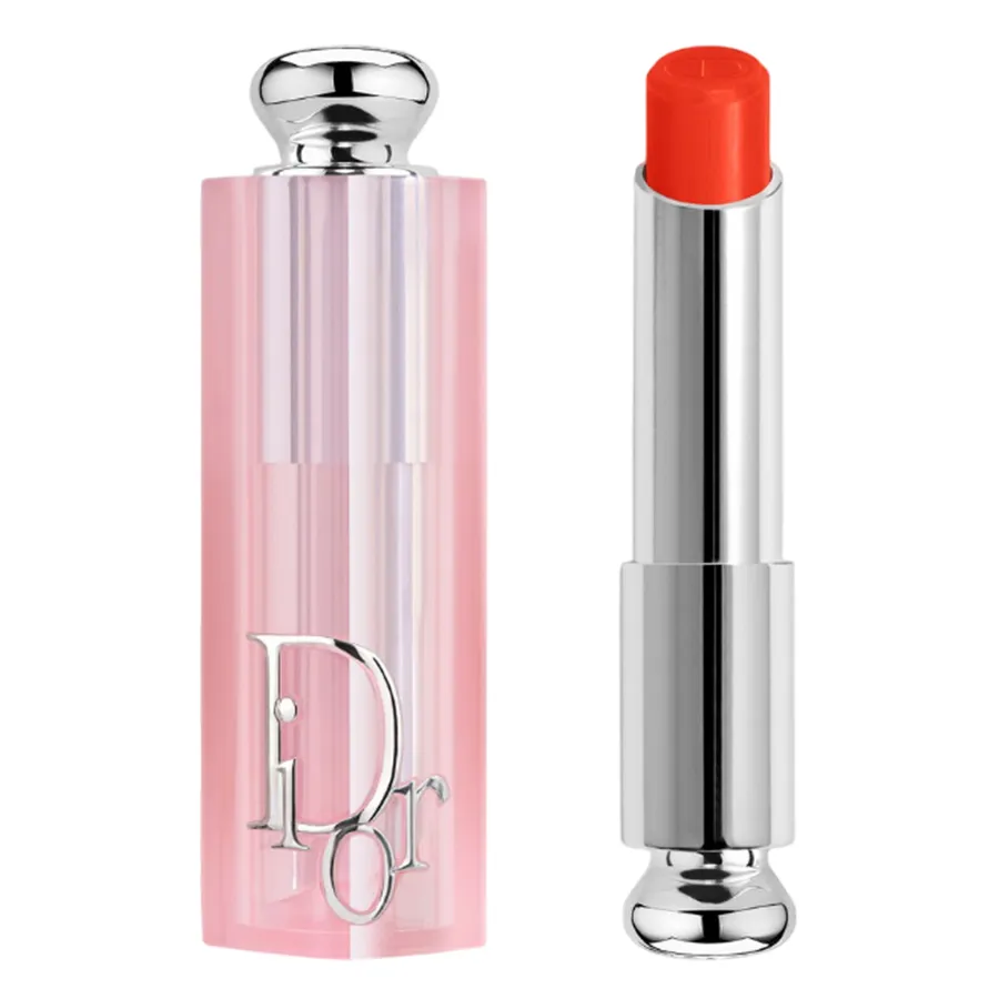 Son Dưỡng Dior Addict Lip Glow 025 Seoul Scarlet Màu Đỏ Cam 3.2g