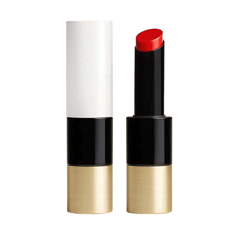 Son Hermès Rouge Amazone 75 Brillant Màu Đỏ Cam C_TN