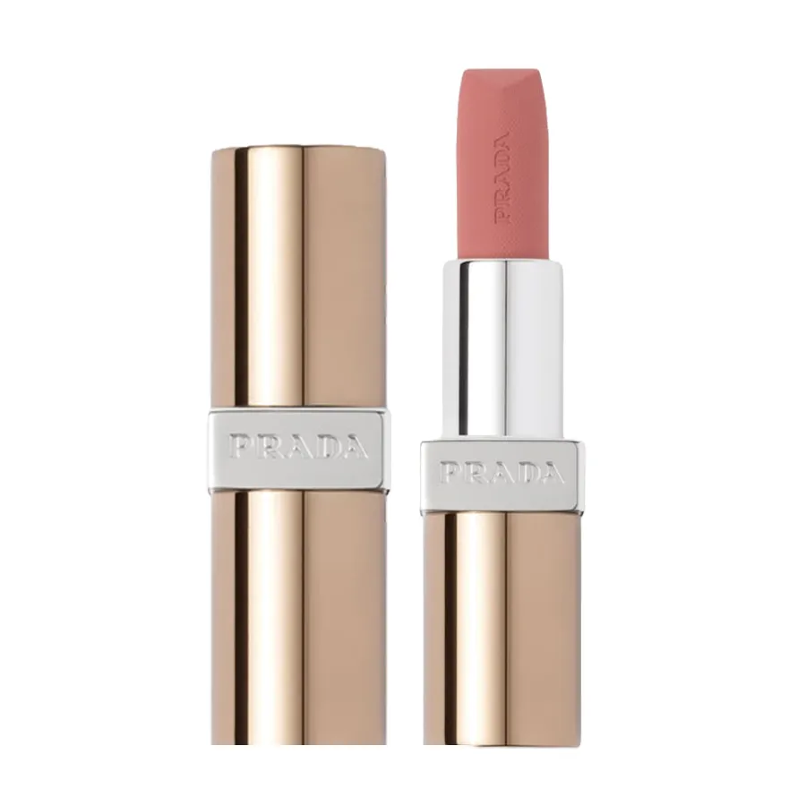 Son Prada Monochrome Soft Matte Brown Limited Edition Lipstick B101 Tiepolo Màu Hồng Cam Đất