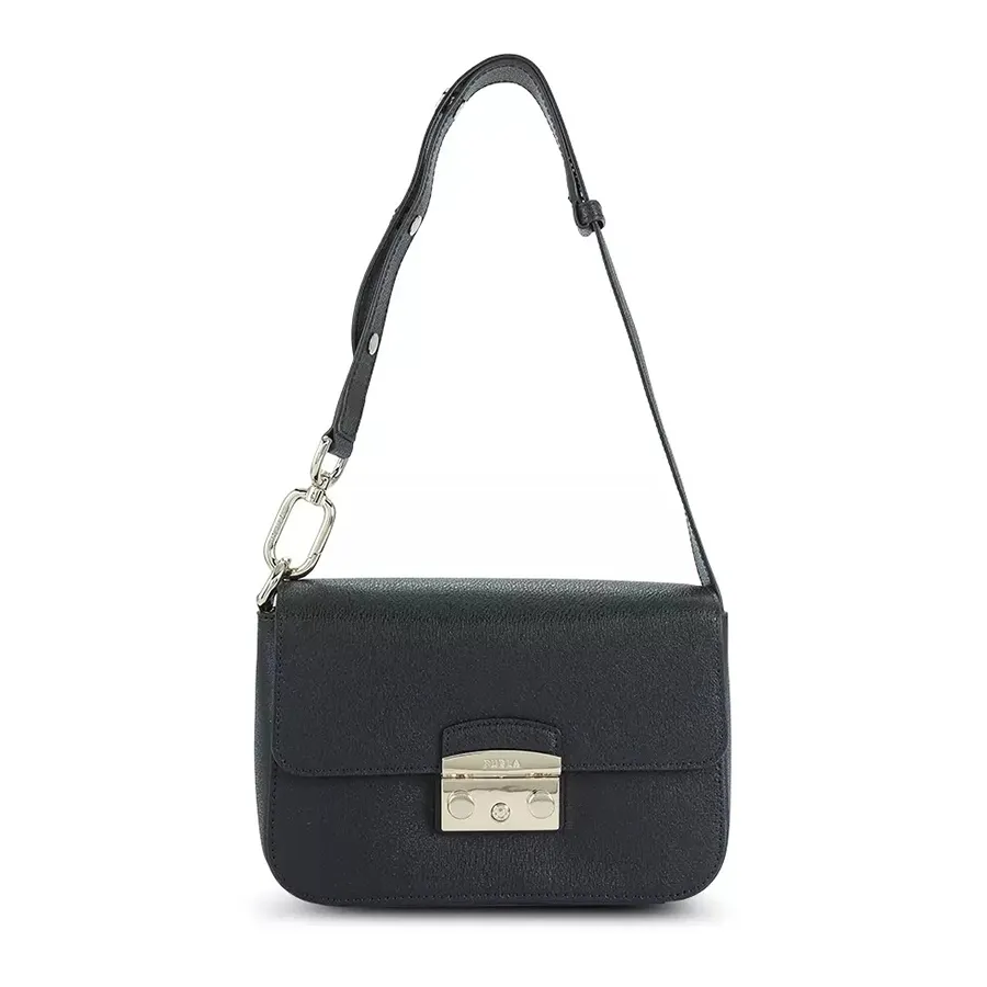 Túi Đeo Vai Nữ Furla Metropolis Shoulder Bag Màu Đen