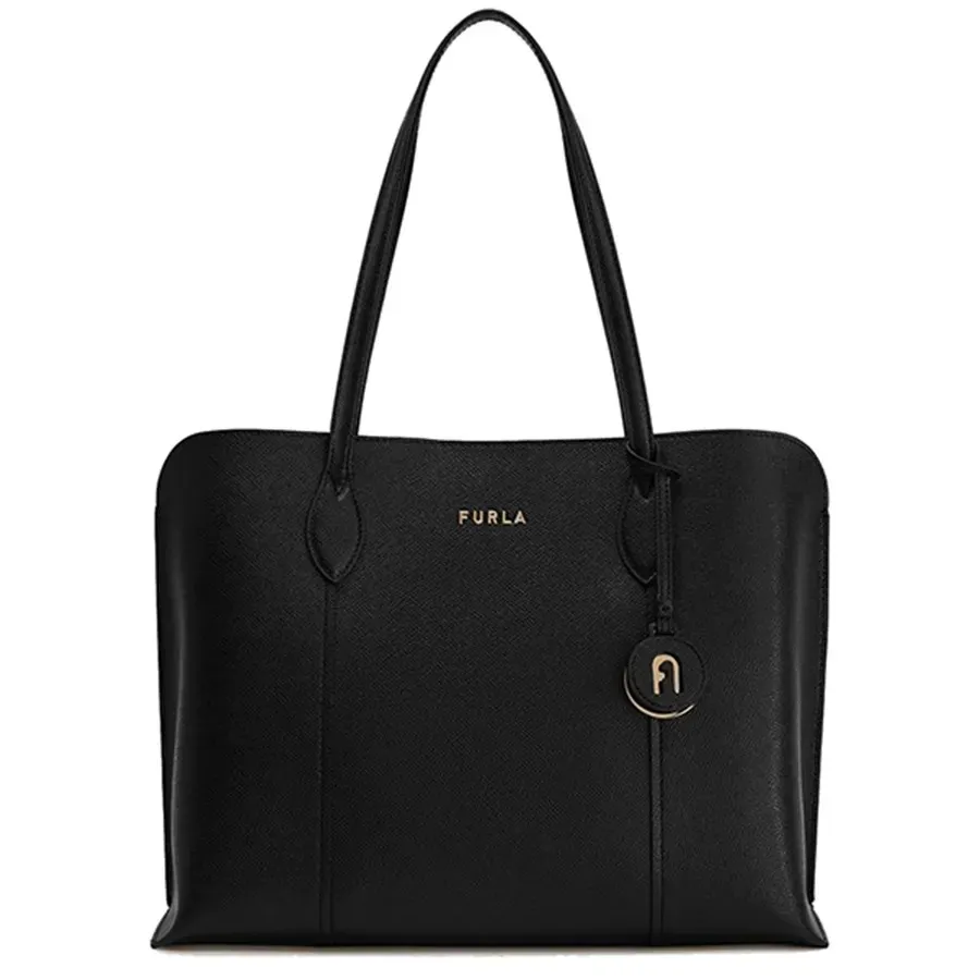 Túi Tote Nữ Furla Vittoria L Bag Màu Đen