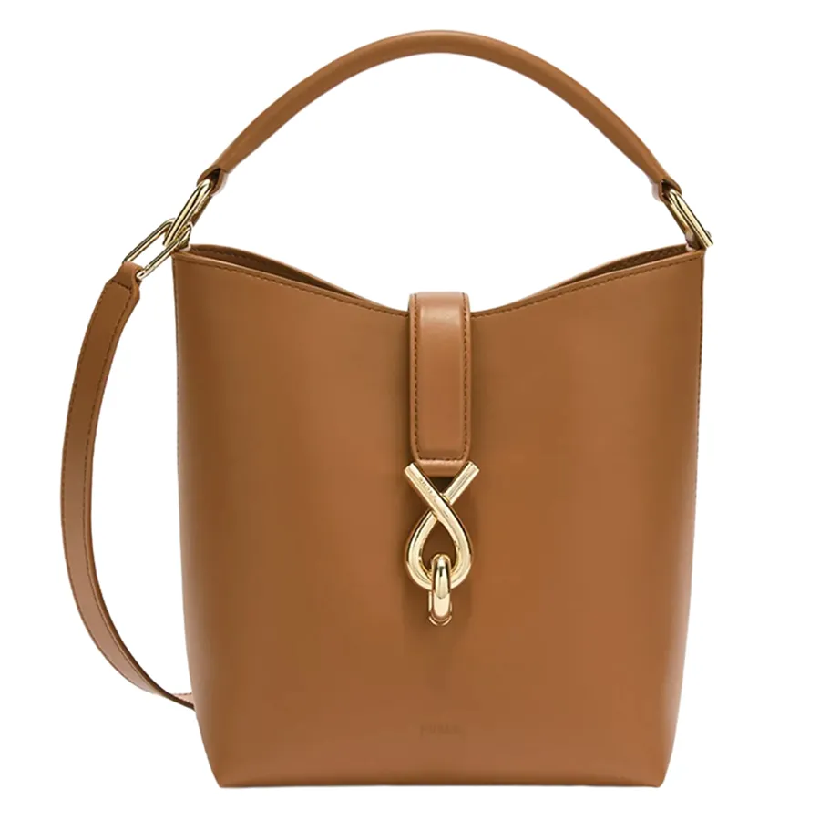 Túi Xách Tay Nữ Furla Mianova S Bucket Bag Màu Nâu