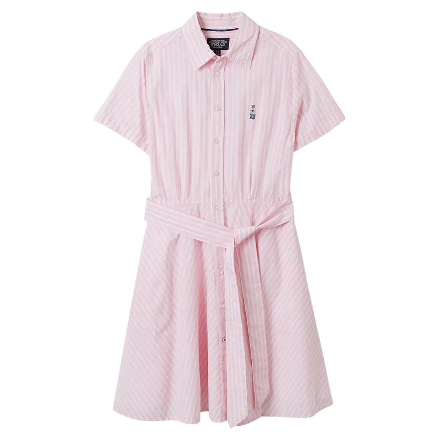 Váy Nữ WHOAU Steve Short Sleeve Strap Shirts Dress