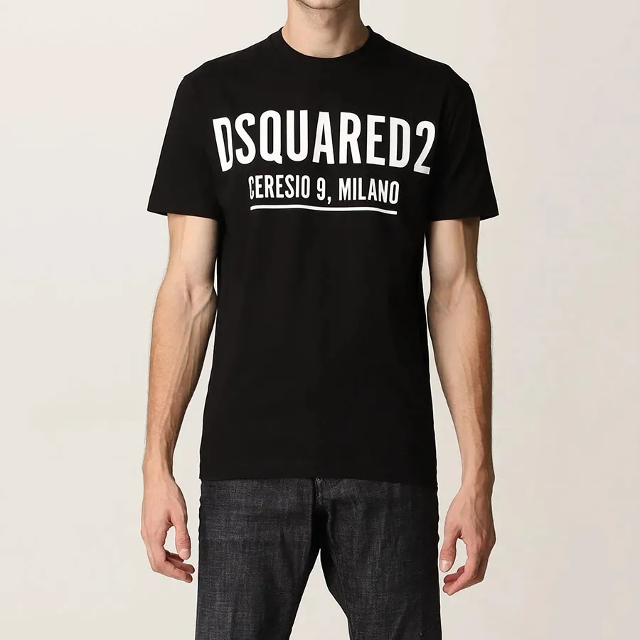 Dsquared2 Ceresio 9 Cool T-shirt met logoprint • Wit • de Bijenkorf