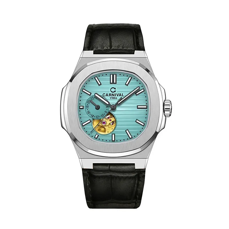 Đồng Hồ Nam Carnival 8159G-VT-DD-XD Màu Xanh Đen