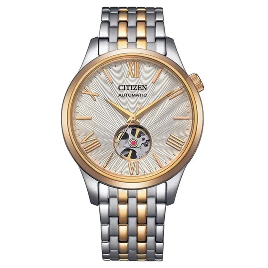 Đồng Hồ Nam Citizen Automatic NH9136-88A Màu Bạc – Vàng D-JP