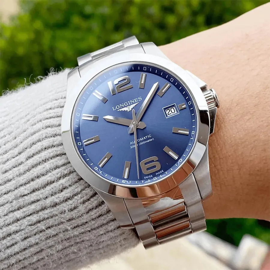 Đồng Hồ Nam Longines Conquest (L37764996) Màu Bạc - Main Image