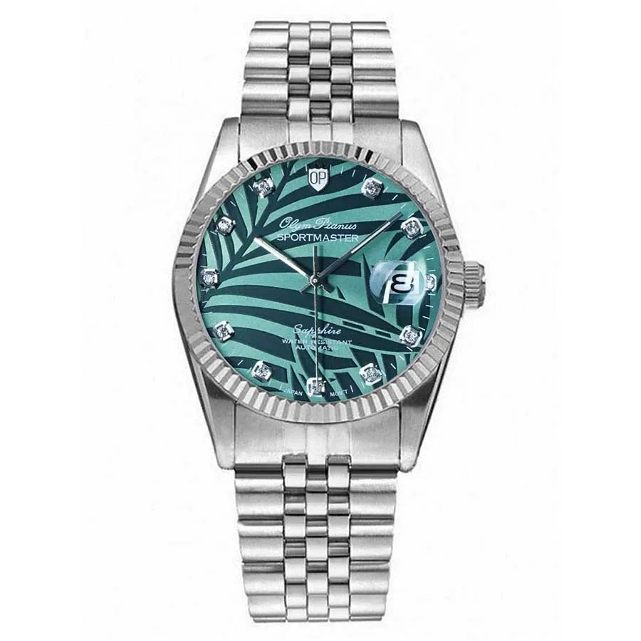Đồng Hồ Nam Olym Pianus Automatic OP89322AGS-XL Màu Xanh Bạc | Vua