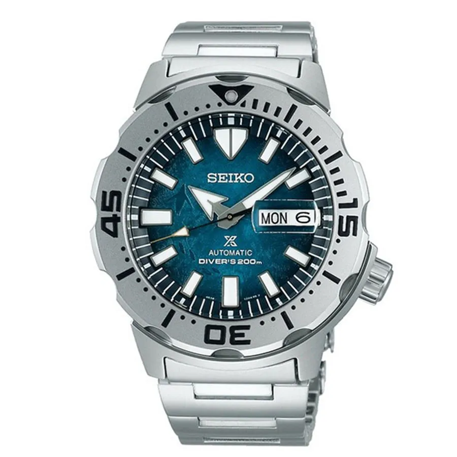 Đồng Hồ Nam Seiko Prospex Automatic SRPH75K1 Màu Xanh Bạc D-JP