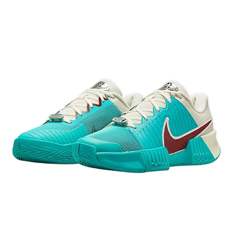 Giày Pickleball Nike WMNS GP Challenge Pro Premium Cactus Green HJ6647-300 Màu Xanh Trắng Size 37.5