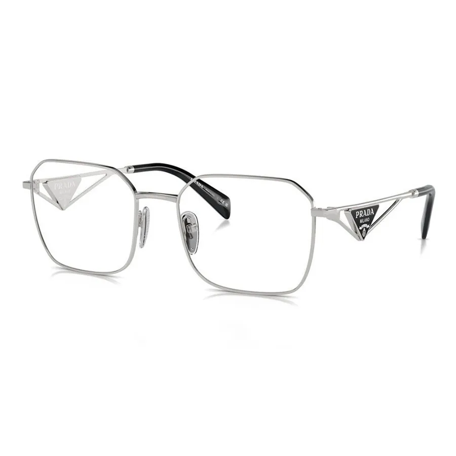 Kính Mắt Cận Nữ Prada Eyeglasses PRADA 0PR A51V 1BC1O1 Màu Bạc