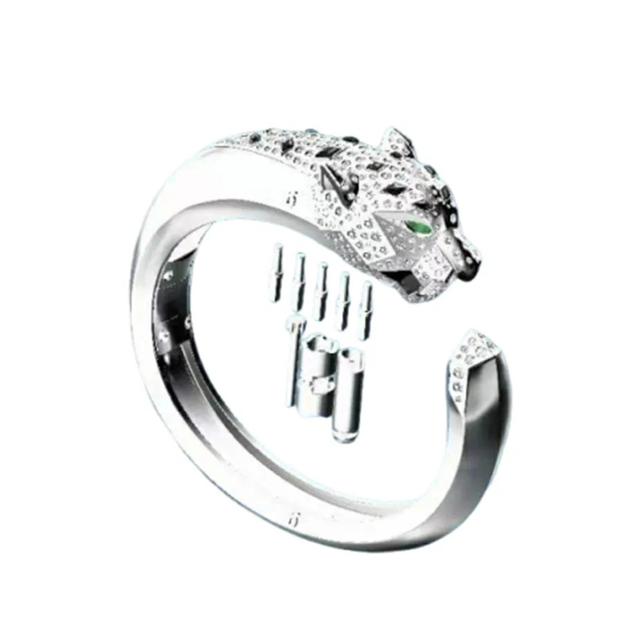 Nhẫn Jewery Luxury Ring 18k White Màu Bạc