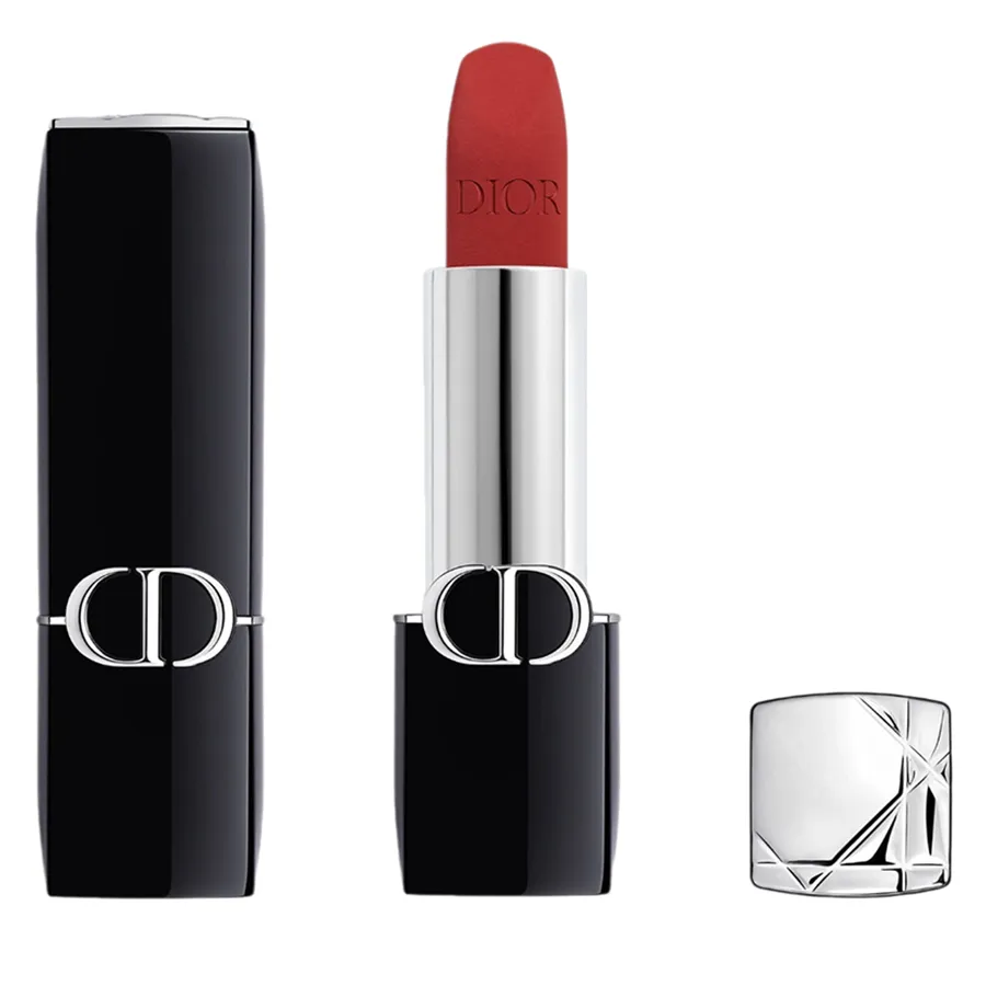 Son Dior Rouge Dior Color Lipstick 756 Organza Veil Màu Đỏ Gạch | Vua ...