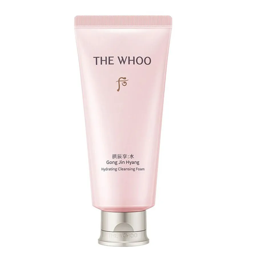 Sữa Rửa Mặt Cấp Ẩm, Làm Sạch Bụi Mịn Whoo GJH Soo Hydrating Cleansing Foam 180ml