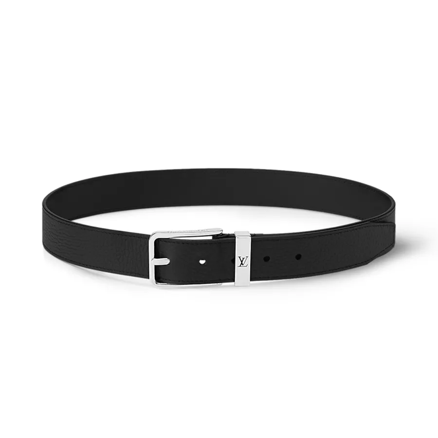 Thắt Lưng Nam Louis Vuitton LV Pont Neuf Belt M8202V 35mm Black Màu Đen Size 90