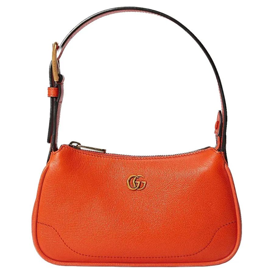 Túi Đeo Vai Nữ Gucci Aphrodite Mini Shoulder Bag Orange 739076-AAA9F-7519 Màu Cam