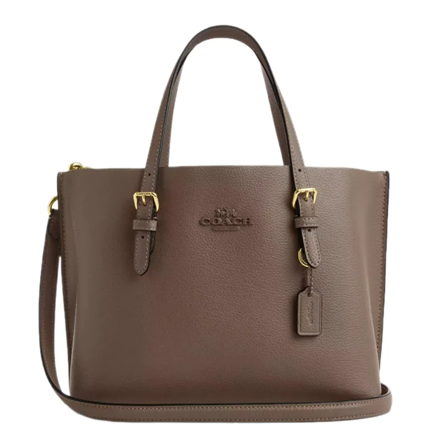 Túi Tote Nữ Coach Mollie 25 Tote Bag CV966 Màu Nâu T-NN