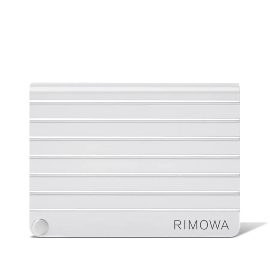 Ví Đựng Thẻ Rimowa Original Small Goods Aluminium Card Holder 52600007 Silver Màu Bạc