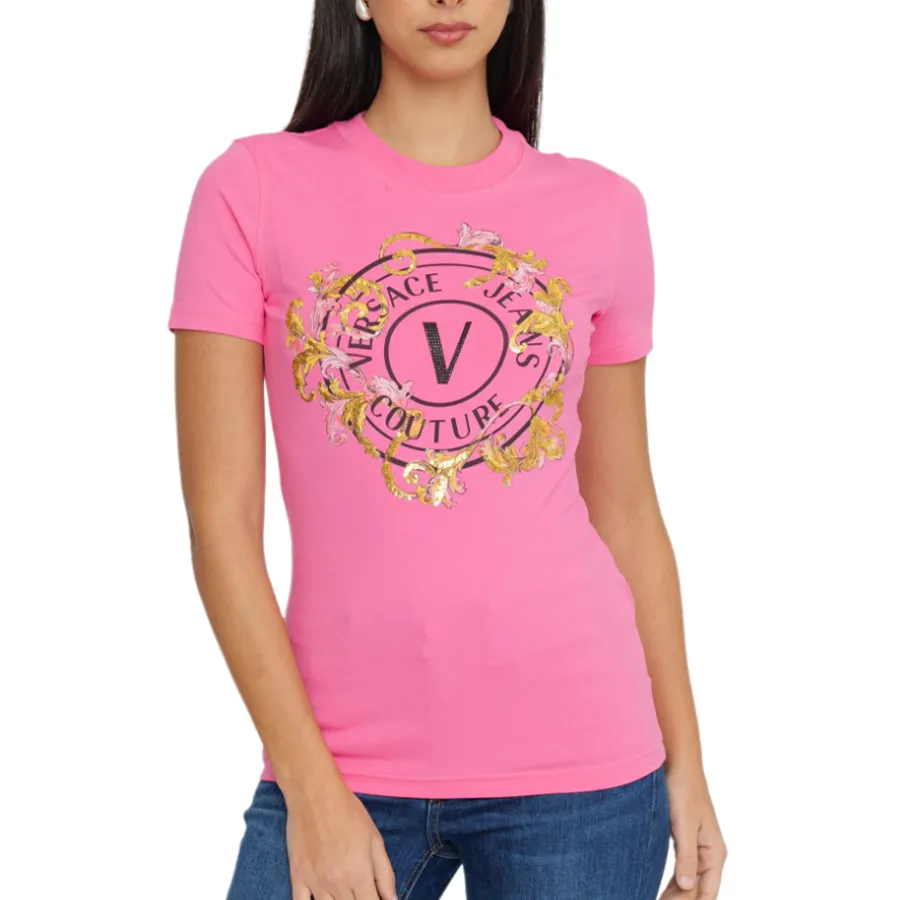 Áo Thun Nữ Versace Jeans Couture T-Shirt 78HAHC01 CJ02C 494