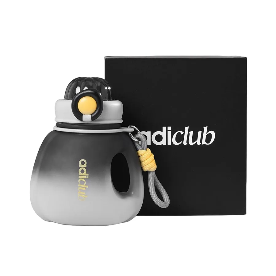 Bình Đựng Nước Adidas Club Drinking Bottle Màu Đen 800ml
