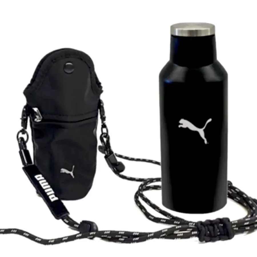 Bình Đựng Nước Puma Outdoor Thermos Flask Water Bottle Set Màu Đen 500ml