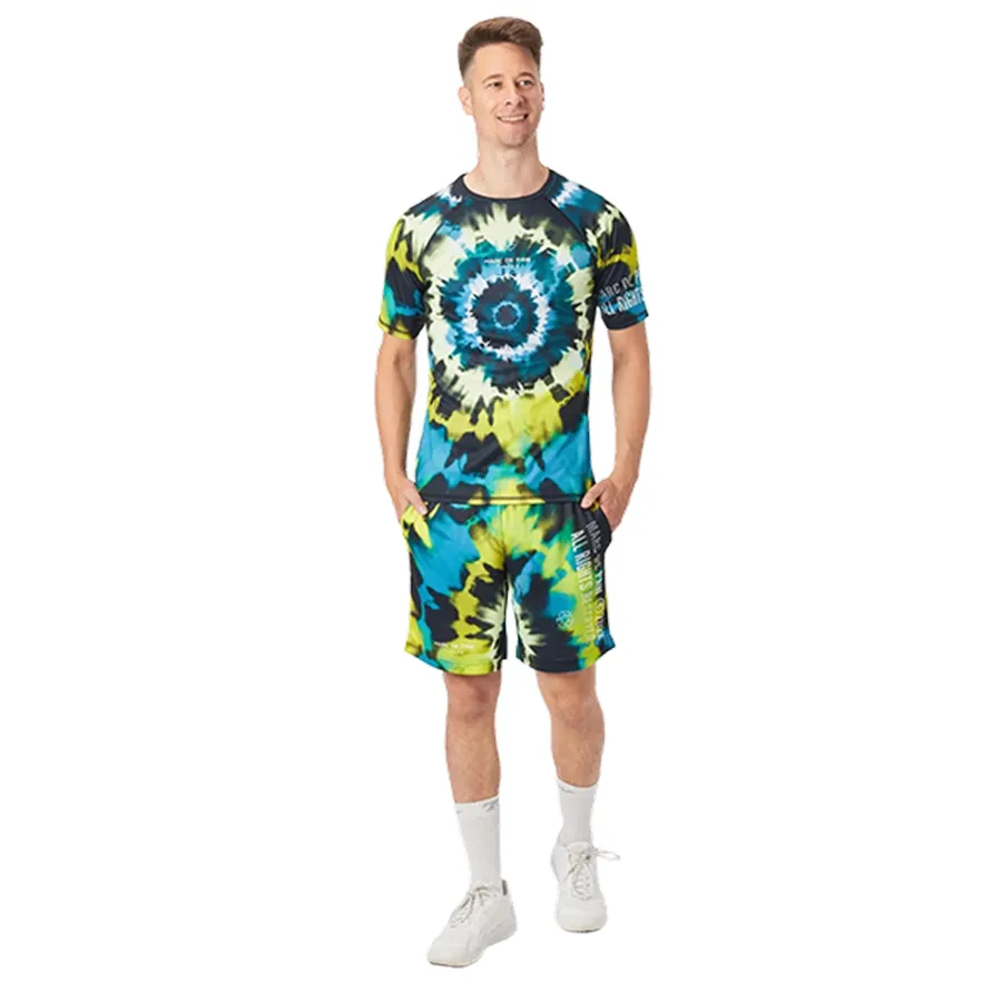 Bộ Quần Áo Nam Marc De Paw Men's Tie Dye Acid Green Màu Xanh Lá Size XS