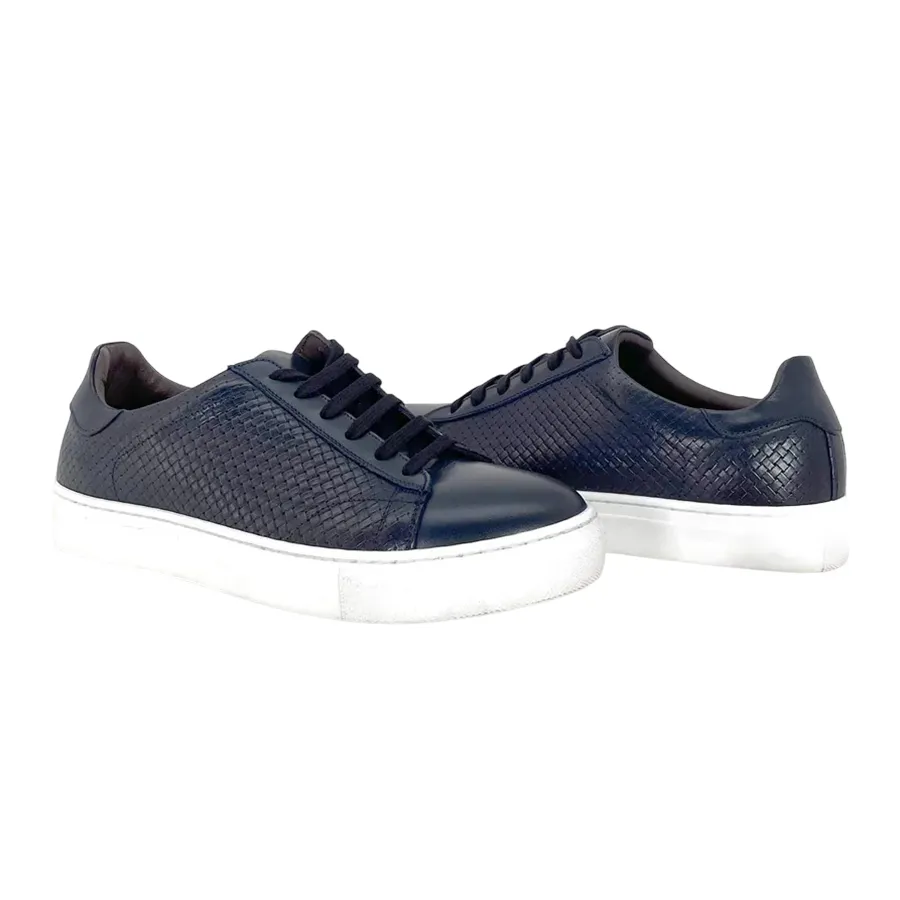 Giày Thể Thao Nam Duca Di Morrone GIACOMO-INT_BLU Màu Xanh Đen Size 41