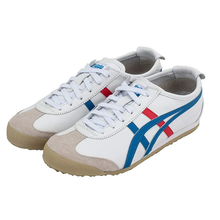 Giày Thể Thao Onitsuka Tiger Mexico 66 DL408-0146 Màu Xanh Trắng Size 42
