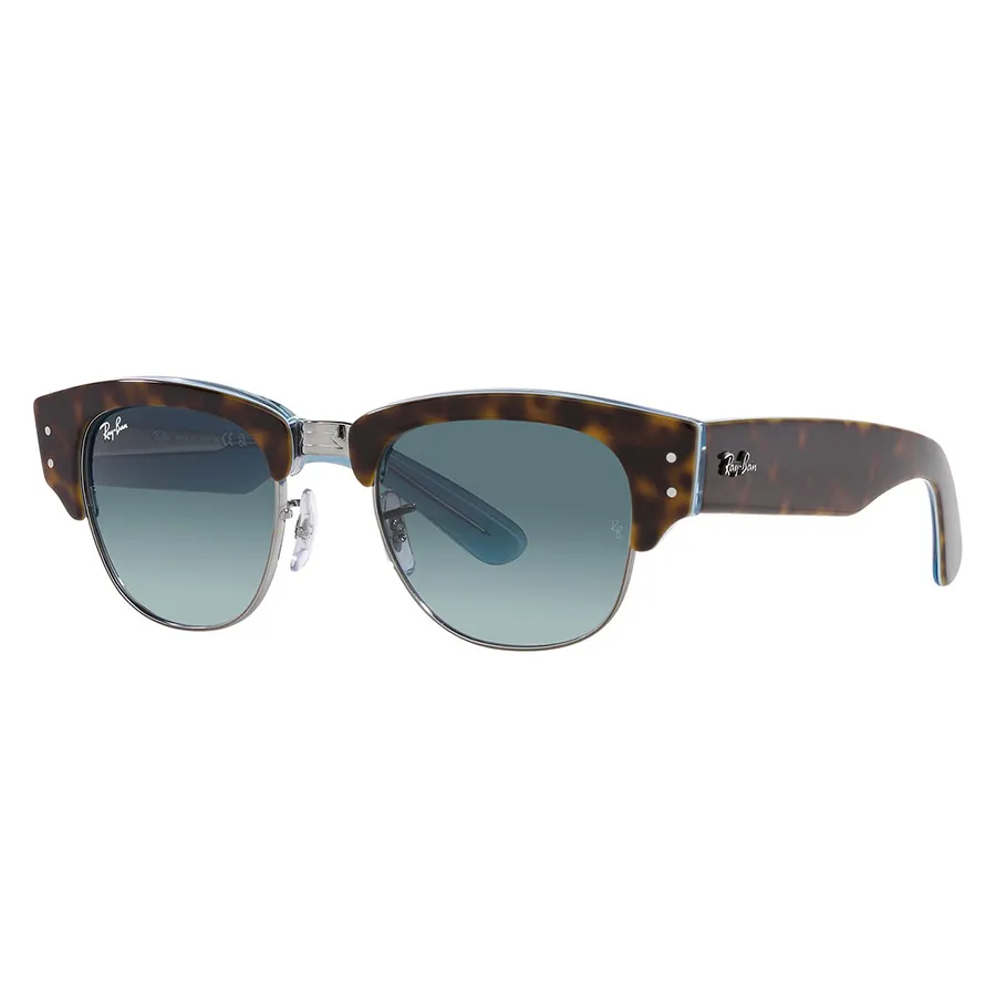 Kính Mát Rayban Mega Clubmaster Sunglasses RB0316S 13163M Màu Xanh