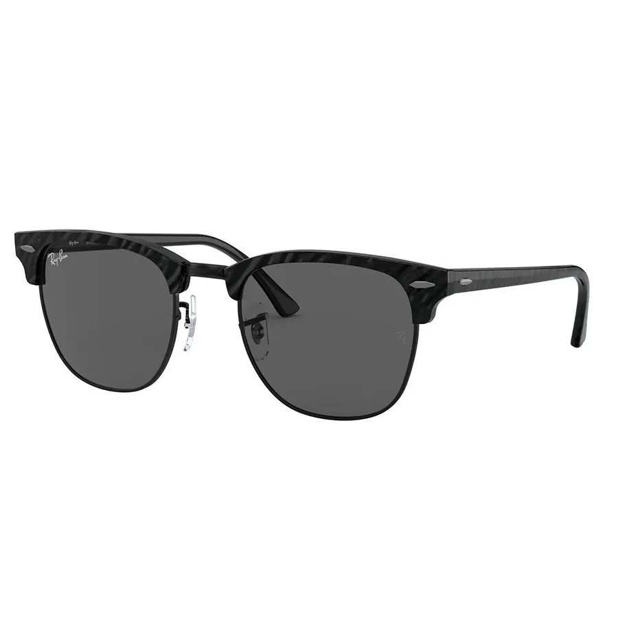 Kính Mát Unisex Rayban Clubmaster Wrinkled Sunglasses RB3016