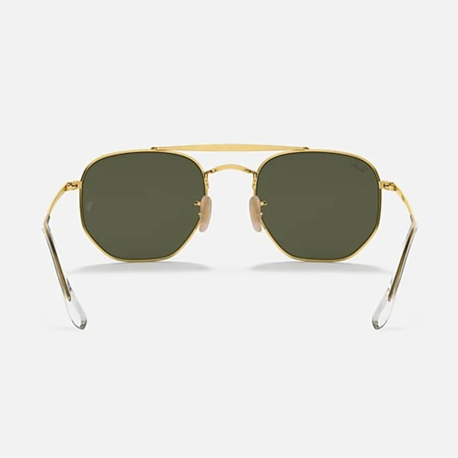 Kính Mát Unisex Rayban Marshal Sunglasses RB3648 001 Màu Xanh Vàng Size 51 - Main Image