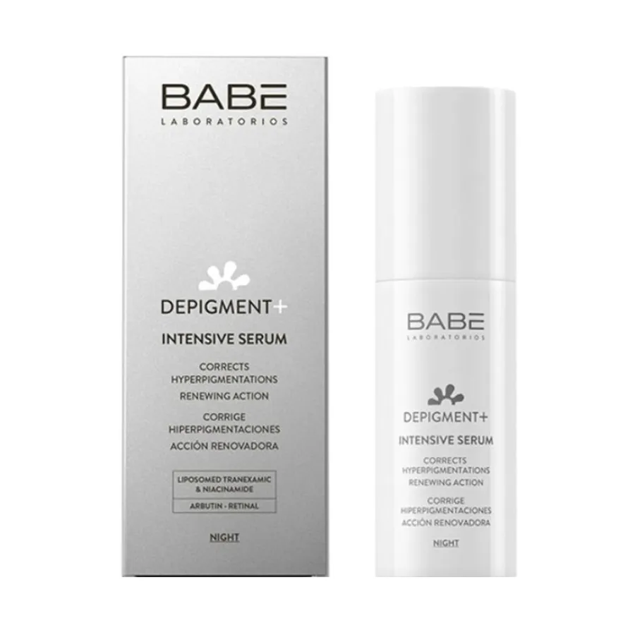 Serum Dưỡng Sáng Da, Mờ Thâm Nám Babe Laboratorios Depigment+ Intensive Serum 30ml