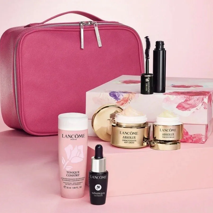 Set Mỹ Phẩm Lancôme Absolue Skincare Makeup Travel Gift Set 6 Món