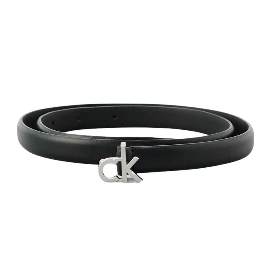Thắt Lưng Nữ Calvin Klein CK K60K612932 BEH Bản 1.5cm Màu Đen Size 95
