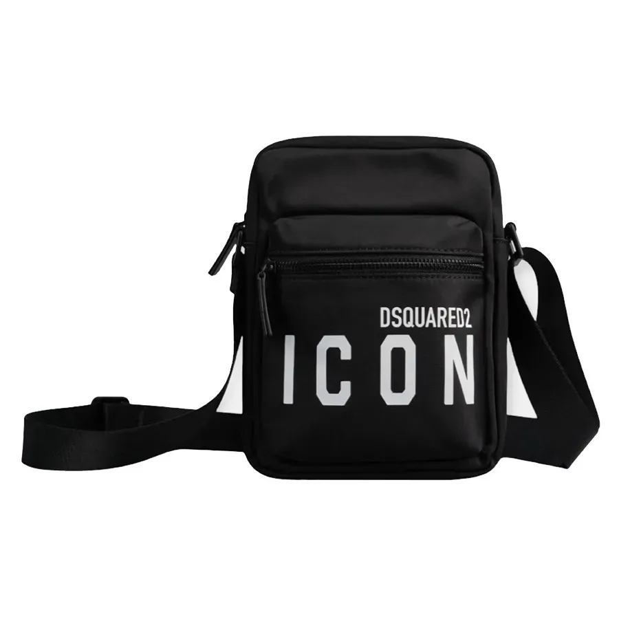 Túi Đeo Chéo Nam Dsquared2 Icon CBM0023 11703199 M436 Màu Đen