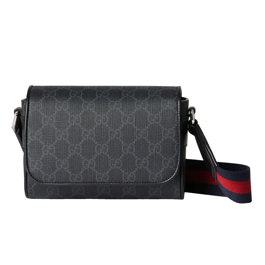 Túi Đeo Chéo Nam Gucci GG Black Mini Bag 791741 FADJA 1042 Màu Đen