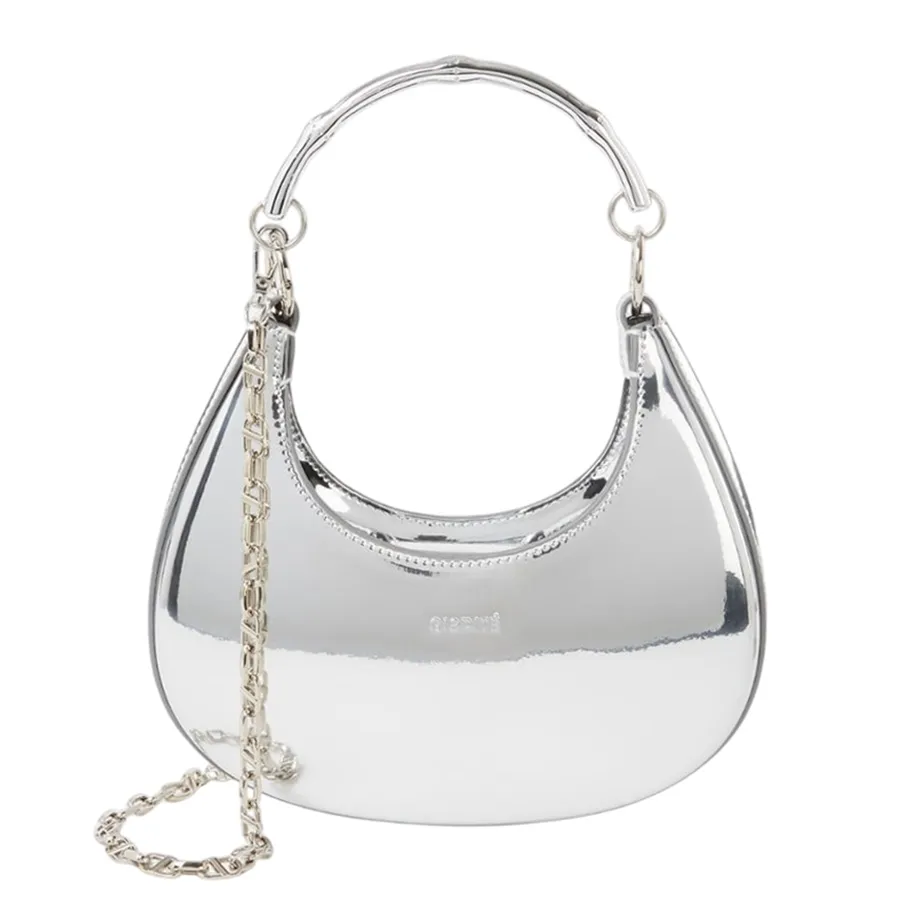 Túi Xách Tay Nữ Giarité Luna Bag Silver Màu Bạc