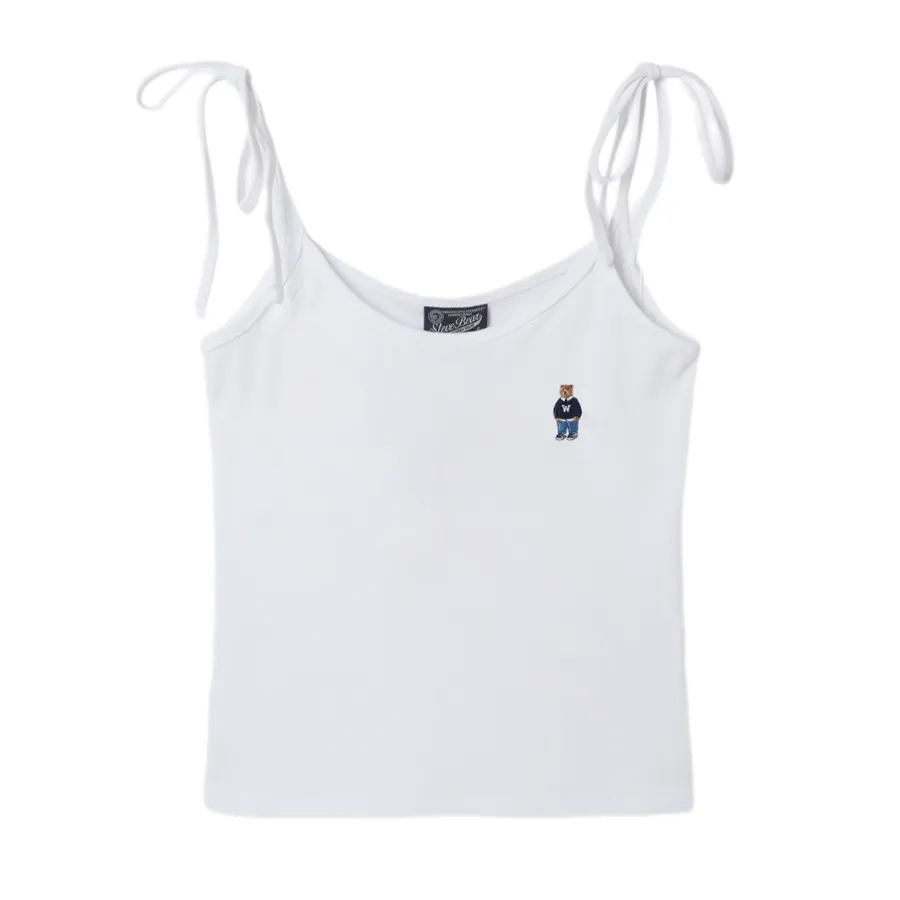 Áo Hai Dây Nữ WHOAU Steve Ribbon WHRNF3751F Màu Trắng