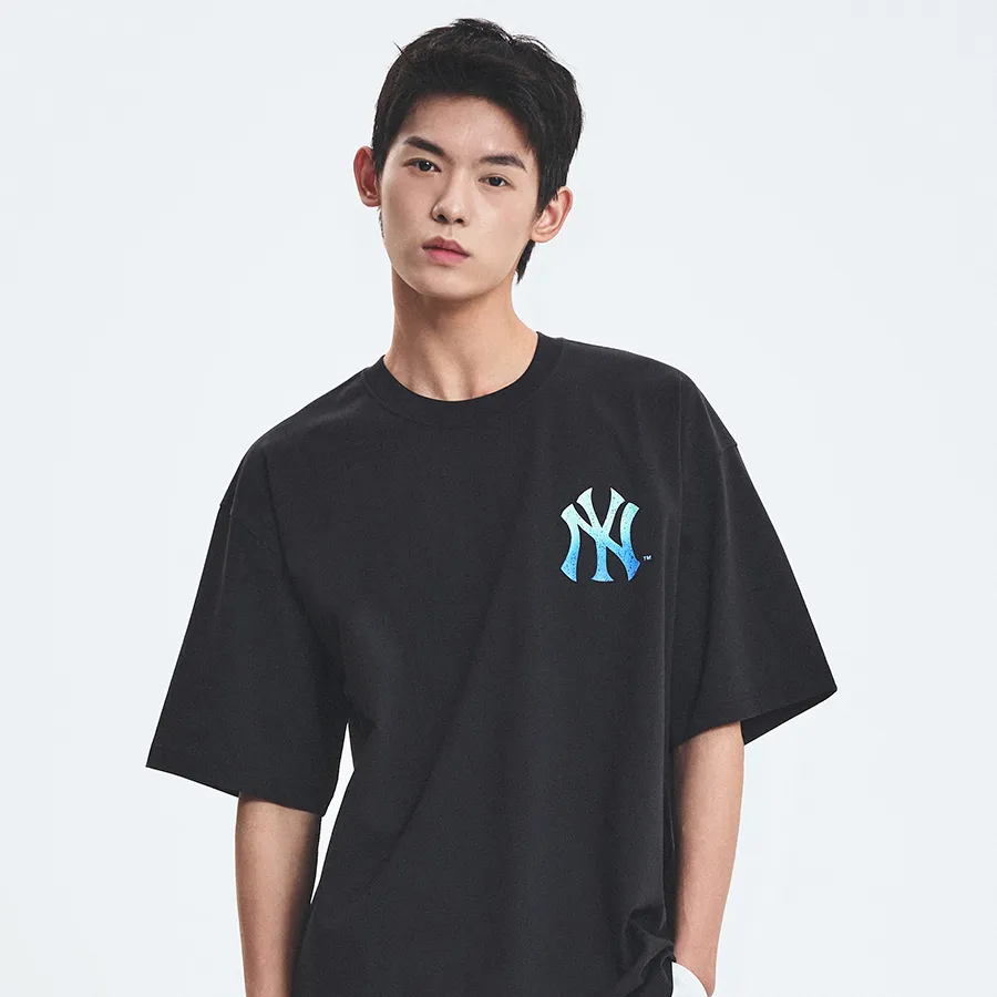 Áo Thun MLB Basic Color Letter Megaover Fit T-Shirt New York